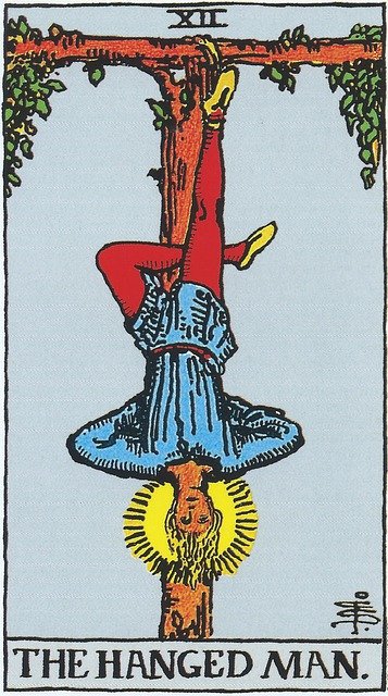 Tarot Cards - The Hanged Man 