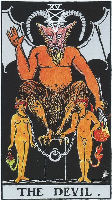 Tarot Cards - 15. The Devil